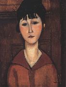 Amedeo Modigliani Ritratto di ragazza or Portrait of a young Woman (mk39)